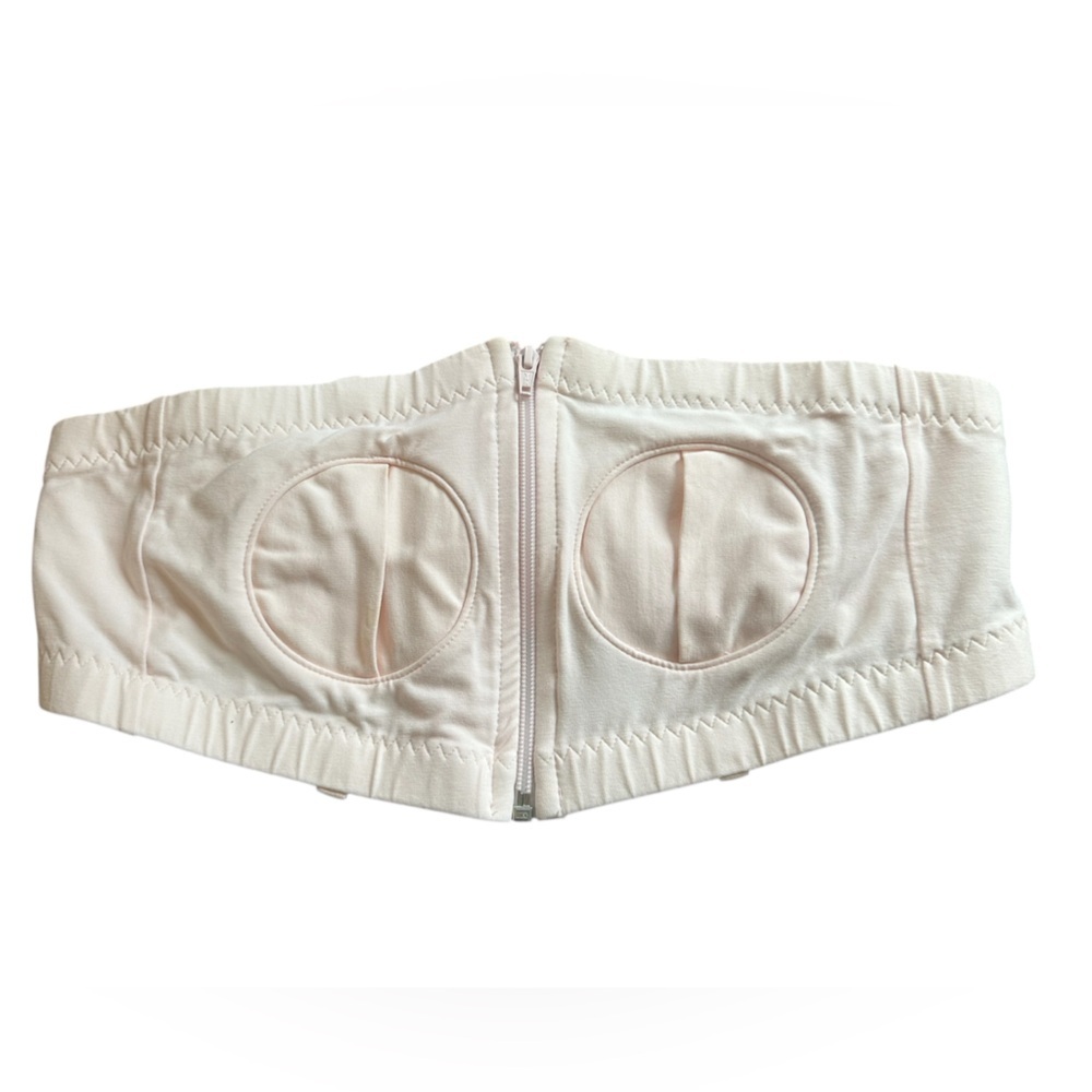 Simple Wishes Nude Hands-Free Pumping Bra XS–L Adjustable Bandeau